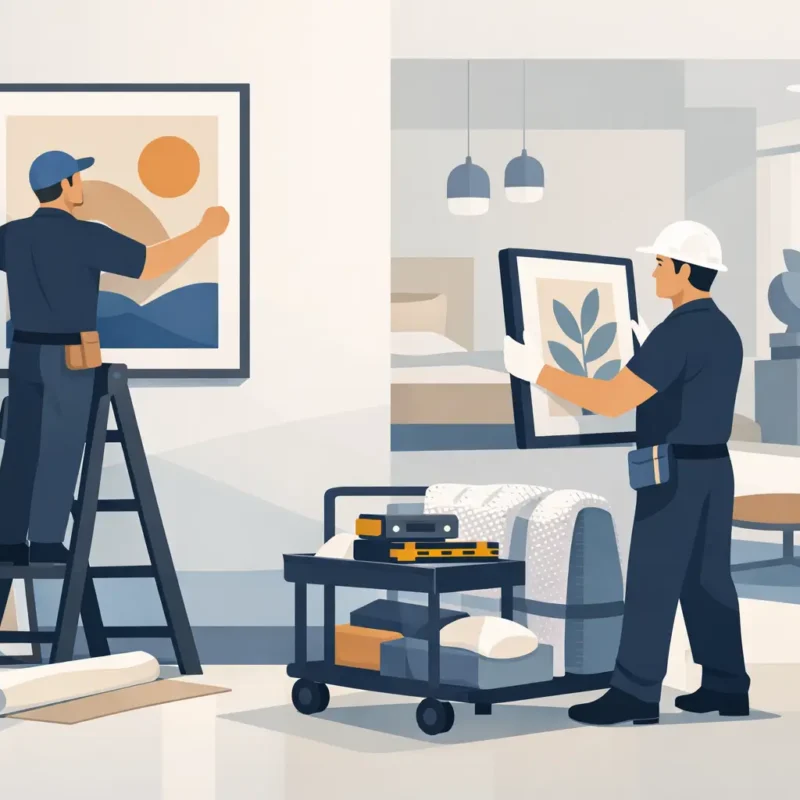 Hotel Art Installation Services That Protect Value