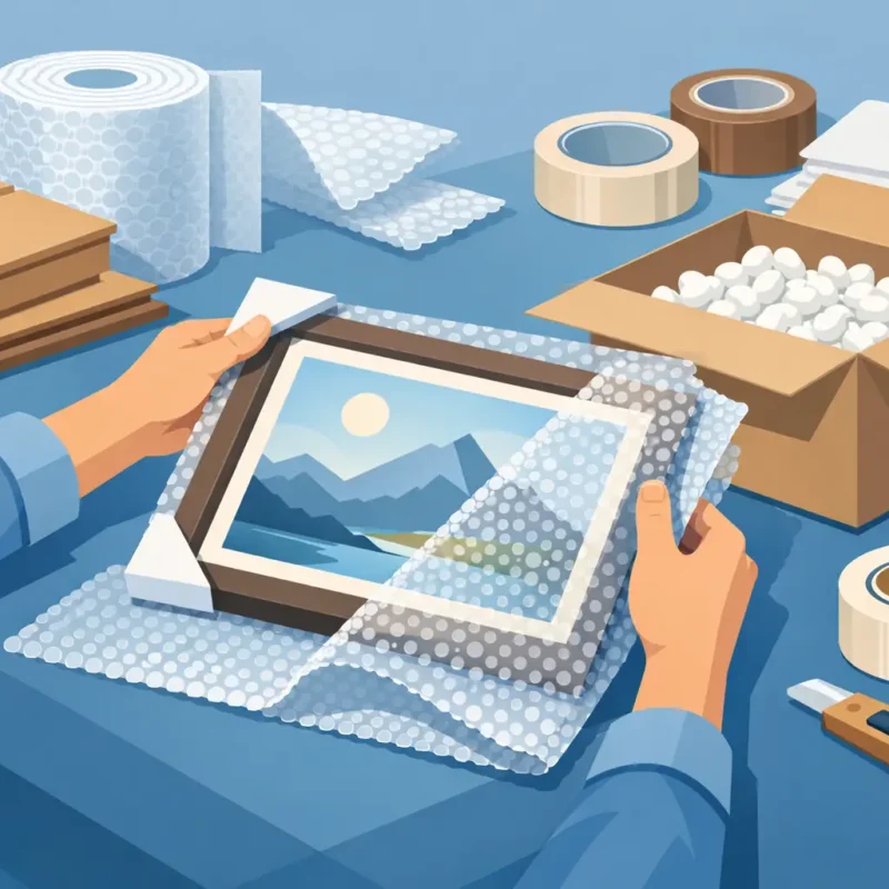 How to Pack Framed Art Without Damage