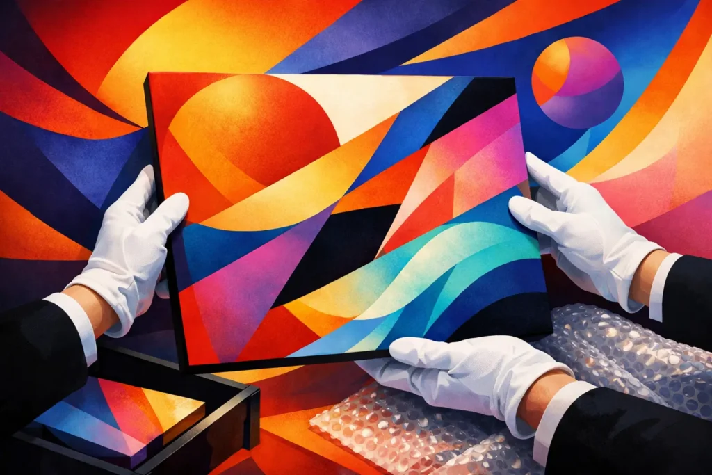 What White Glove Art Transport Really Means