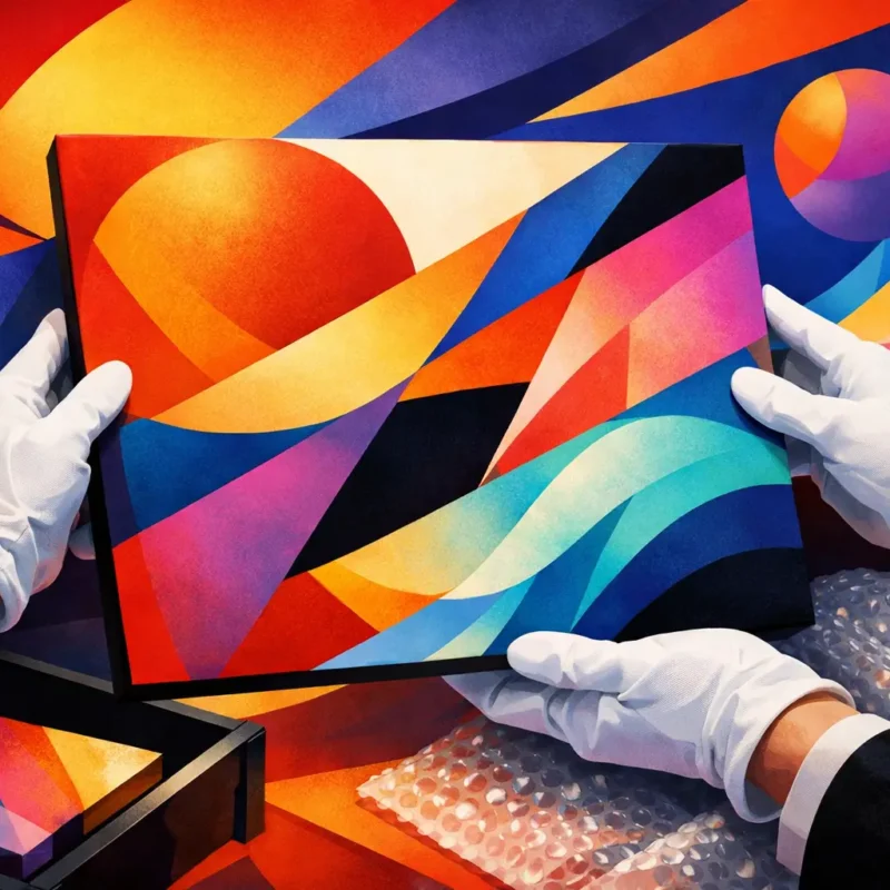 What White Glove Art Transport Really Means