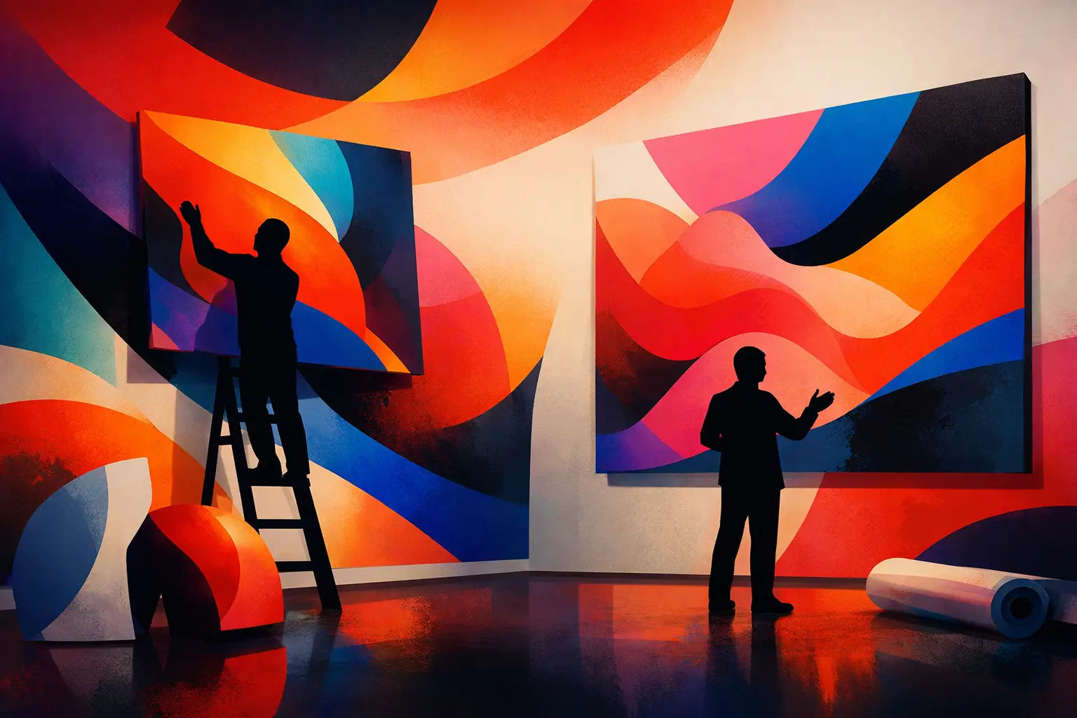 Artwork Installation for Interior Designers