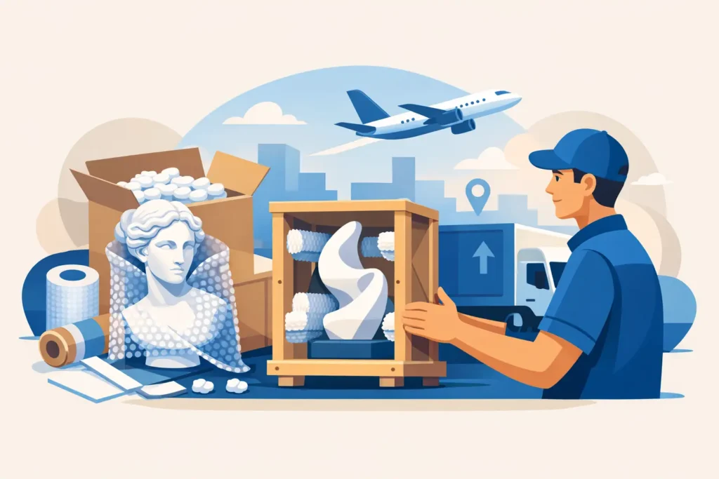 Best Way to Ship Sculptures Safely