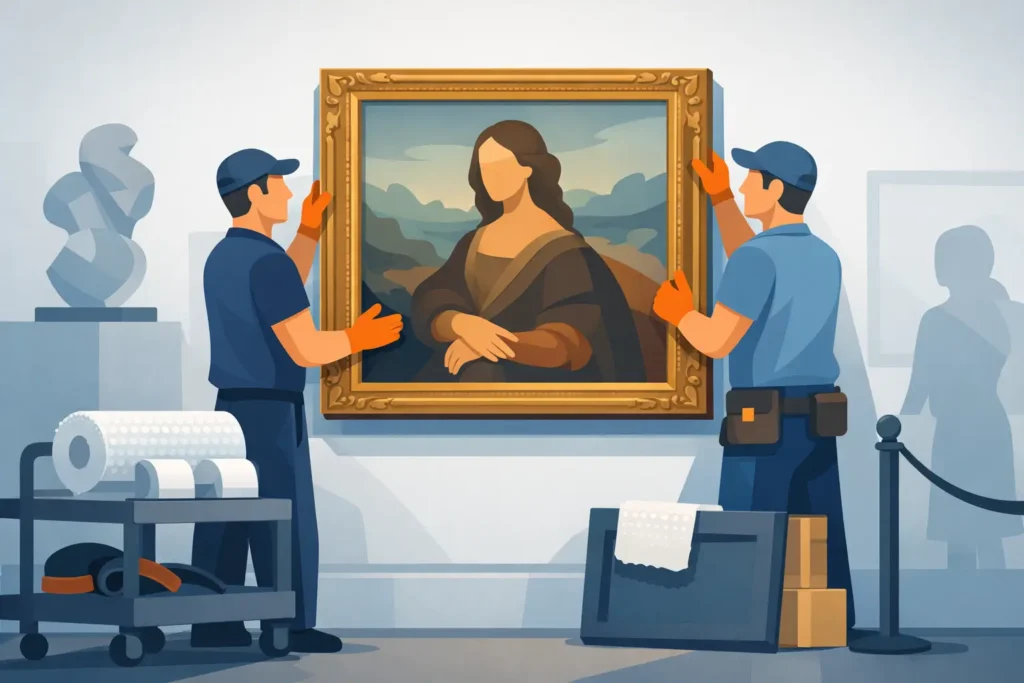 Museum Art Handling Done Right