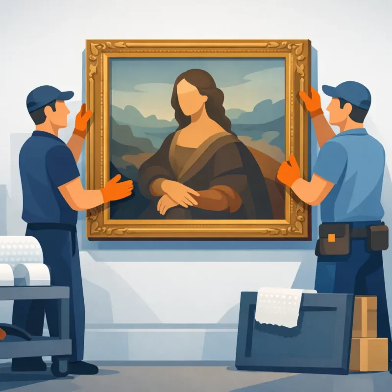 Museum Art Handling Done Right