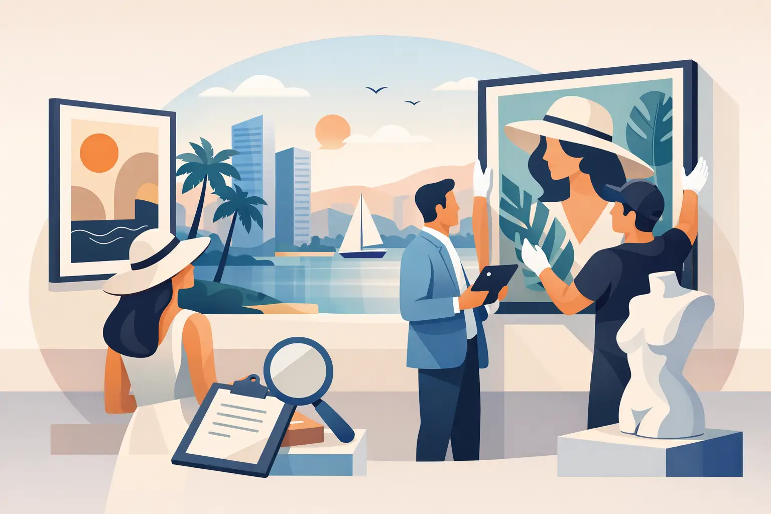 Private Art Collection Management in Miami