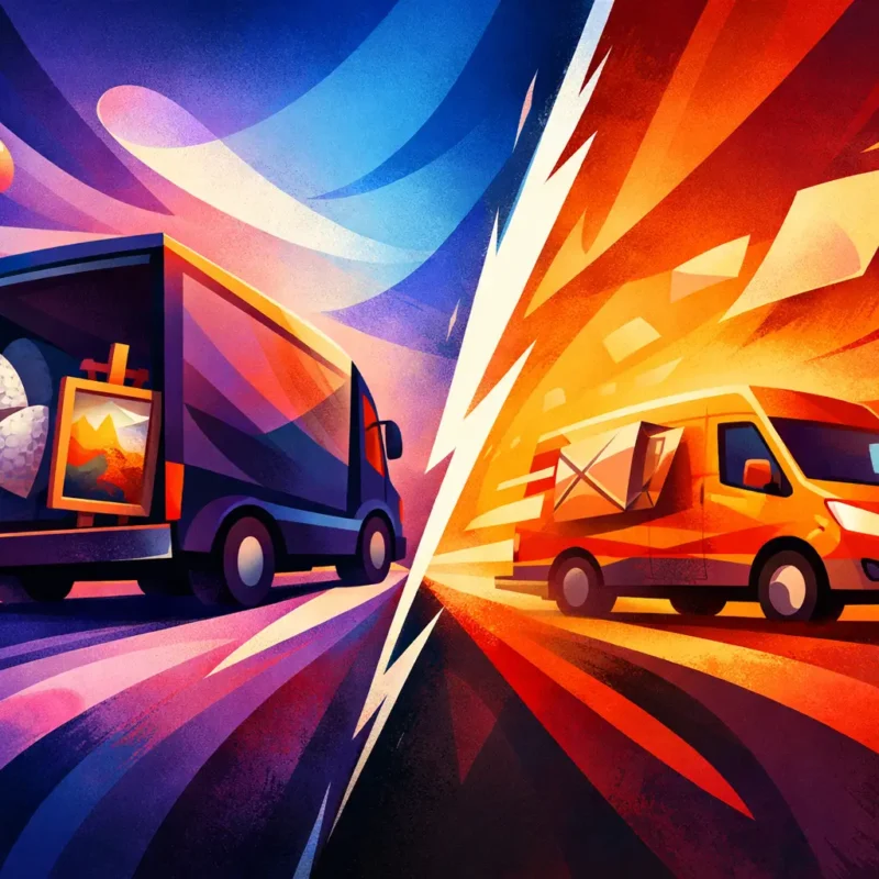 Private Art Transport vs Courier