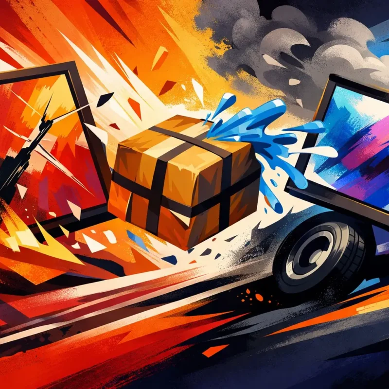 What Damages Artwork During Transport?