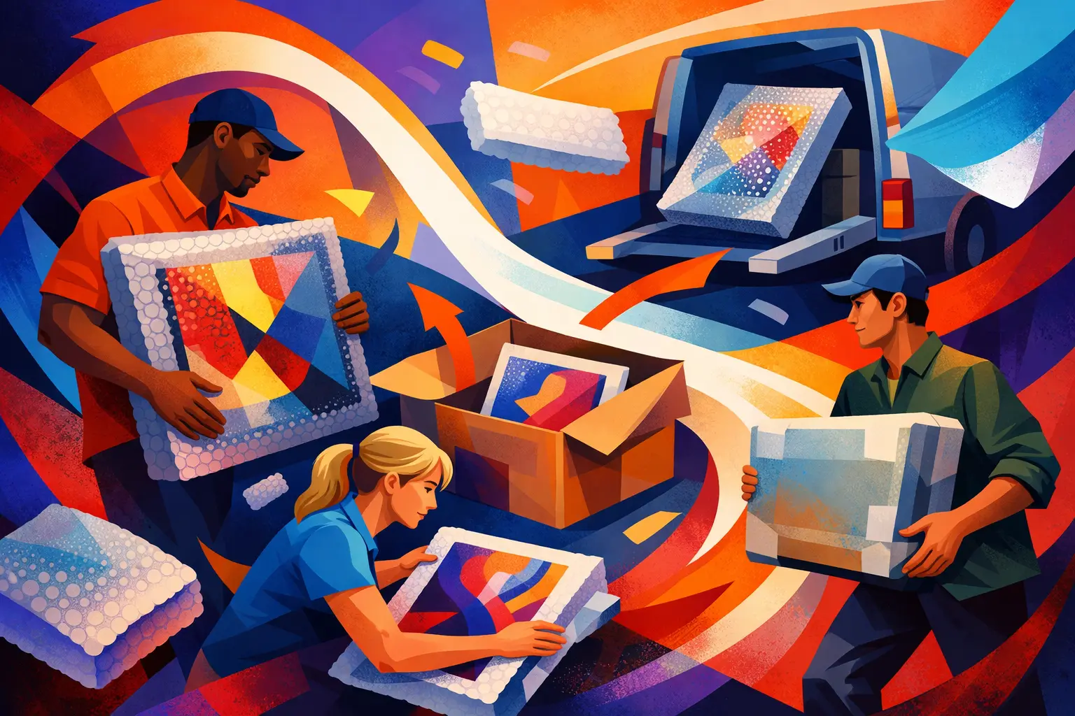 How to Transport Artwork Safely Without Risk