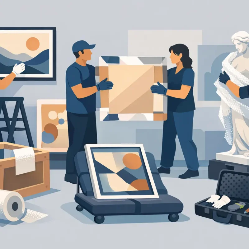 What Does Art Handling Include?