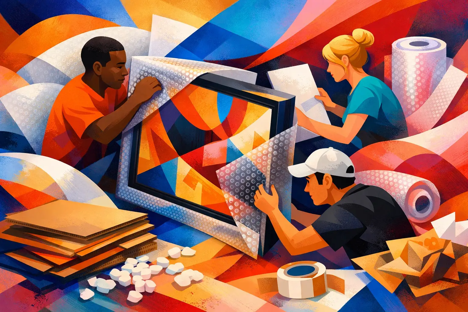 Best Materials for Art Crating That Protect