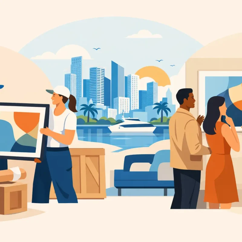 Miami Art Logistics for Designers and Luxury Homes