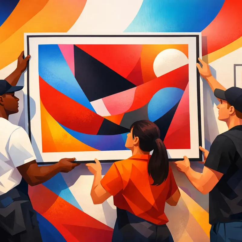 Why Hire Professional Art Installers for Your Collection