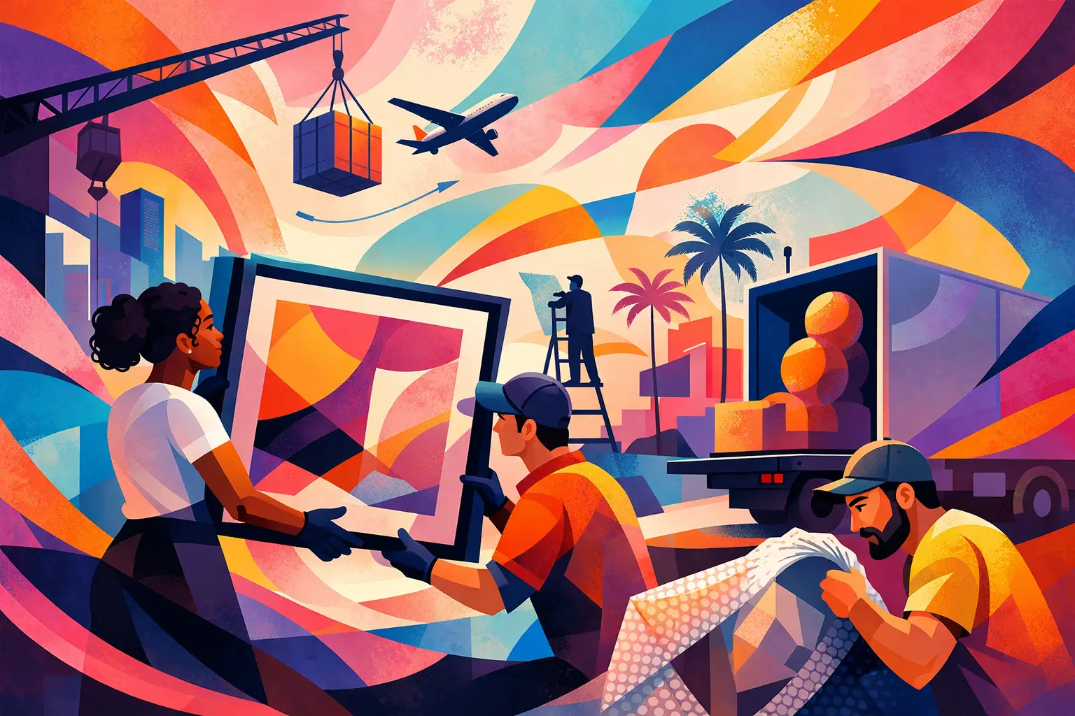 Miami Art Basel Logistics Guide: Shipping & Installation