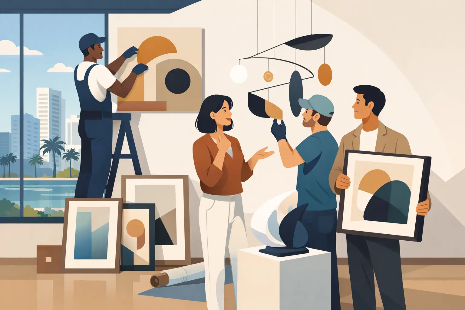 Miami Art Installation Services for Collectors & Designers