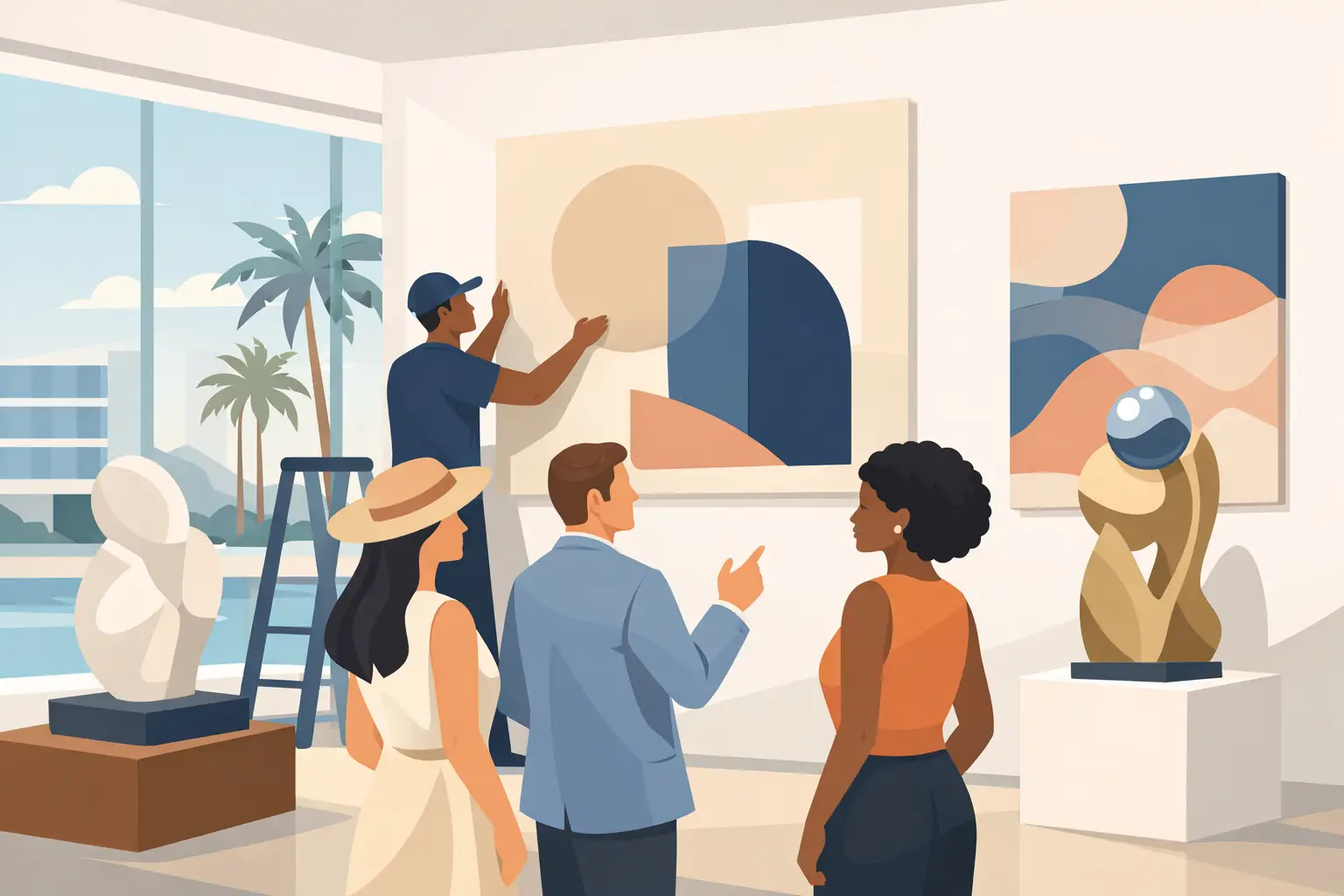 Residential Art Installation Miami Collectors Rely On
